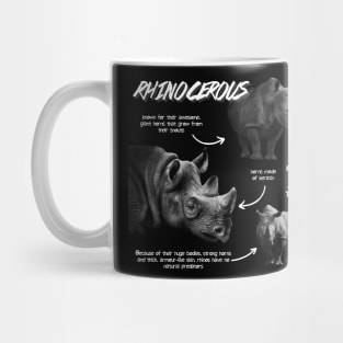 Rhinocerous Fun Facts Mug